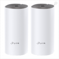 TP-LINK Deco M4 (2-pack) AC1200 MU-MIMO, Whole Home Mesh Wi-Fi System, Router, Access Point, 867 Mbps at 5 GHz, 300 Mbps at 2.4 GHz, 2  Gigabit Ports WAN/LAN Ports, 1 Power Port, Flash 16MB, SDRAM 128MB, 2 Internal dual-band antennas per Deco unit